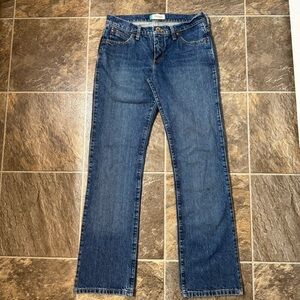 Wrangler Cowgirl Cut Cash Jeans Womens Size 5/6 X 32 Blue Denim Western Style